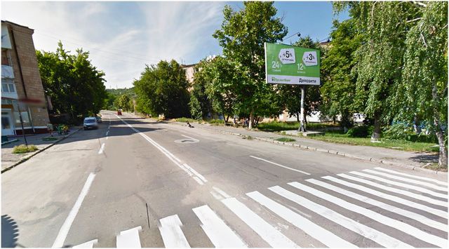 Щит 6x3,  Пушкінська вул., 2 (пл.Чорновола, напроти магазину "Чумацький шлях")