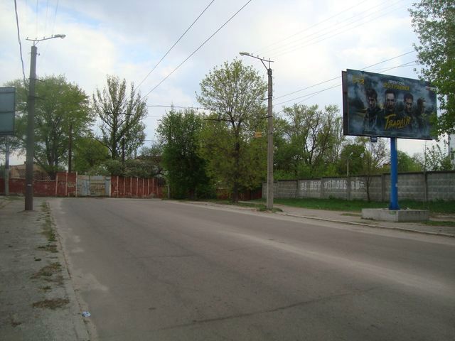 Щит 6x3,  Поповича вул. ( до Г. Дмитрян вул., Залізн вокзал)