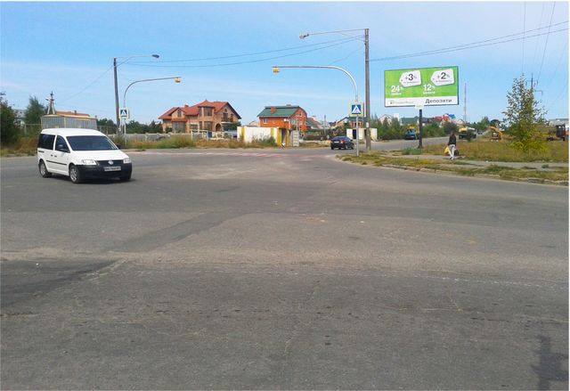 Щит 6x3,  Бандери С. вул. - Мирного П. вул., (напроти Магазин "Еліткераміка",ТЦ "Планета Меблів",продуктовий ринок)