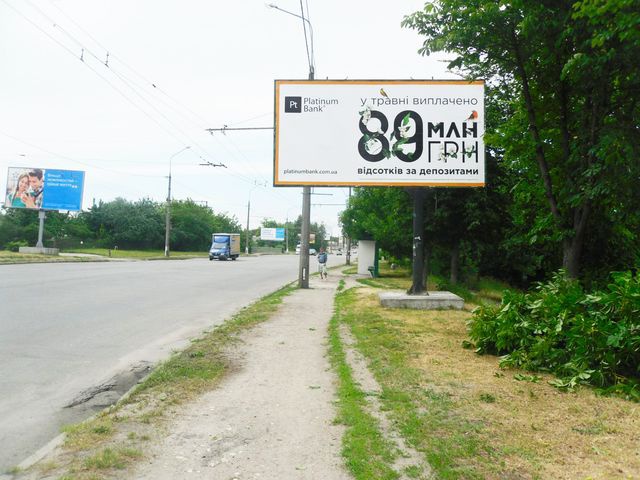 Щит 6x3,  Князя Владимира ул., (напр дома №5) - Гризодубова ул.
