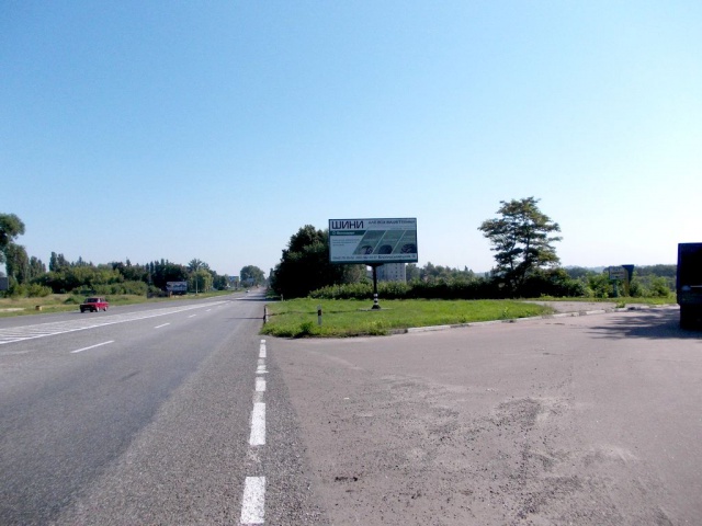 Щит 6x3,  Роменська вул., (в'їзд в місто з. Киева)