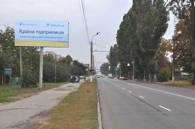 Щит 6x3,  Немирівське шосе - Пчиілки Олени  вул.
