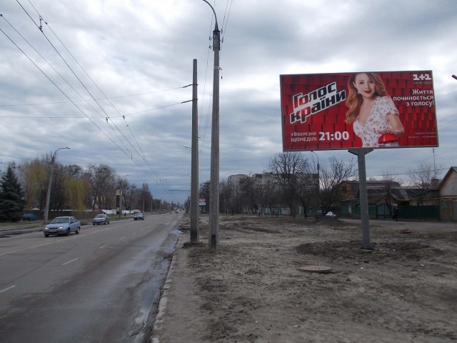 Щит 6x3,  Чигиринська вул., 28, (напроти хлібзаводу) (100 м.к АЗС"БРСМ Нафта")