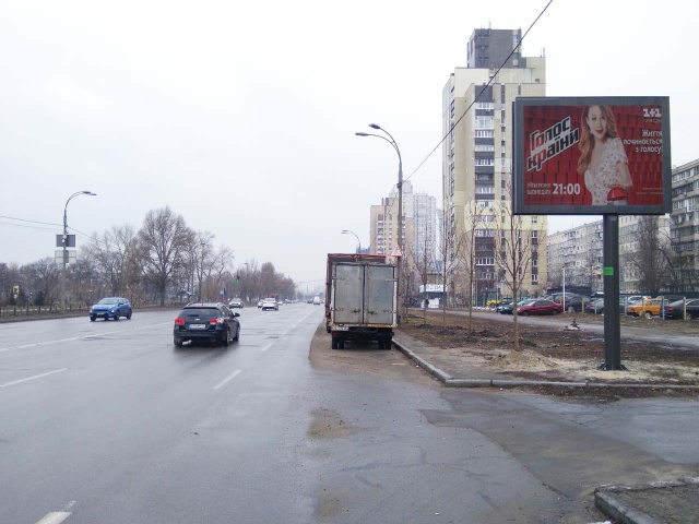 Скролл 3.14x2.3,  Дніпровська набережна вул., 9