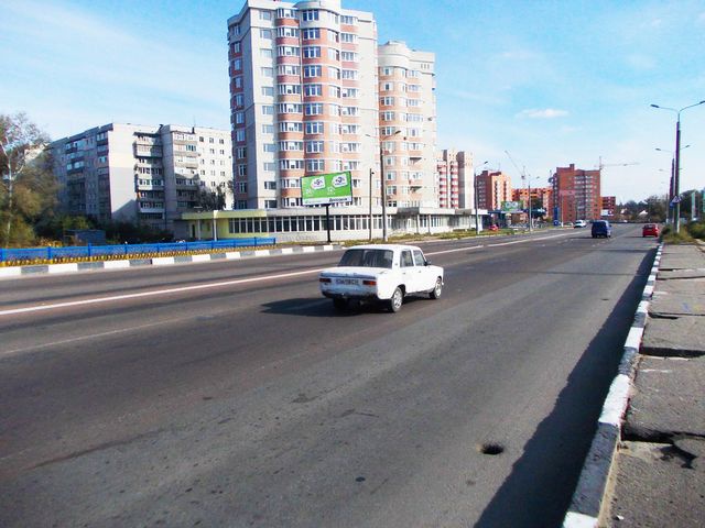 Щит 6x3,  Прокоф'єва вул., 48а - 20-річчя  Перемоги (100 м. до  АЗС "ANP" та АЗС"Аміс")