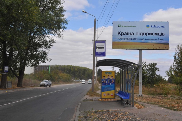 Щит 6x3,  Липовецька вул.,  - Гонти  вул. (200 м. до заводу Roshen)
