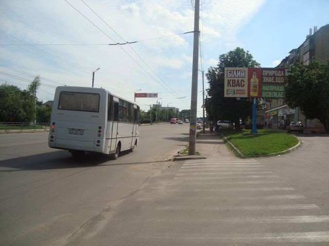 Щит 6x3,  Вокзальна вул., 66 (від залізн. вокзалу)