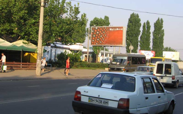 Щит 6x3,  Іцхака Рабіна вул., 25/1 - Генерала Петрова вул.