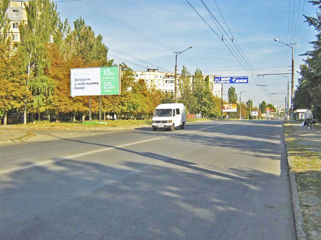 Щит 6x3,  мкр. 7-й  Зарічний, 6 - Соколівська вул., 2, до Електрозаводської вул.