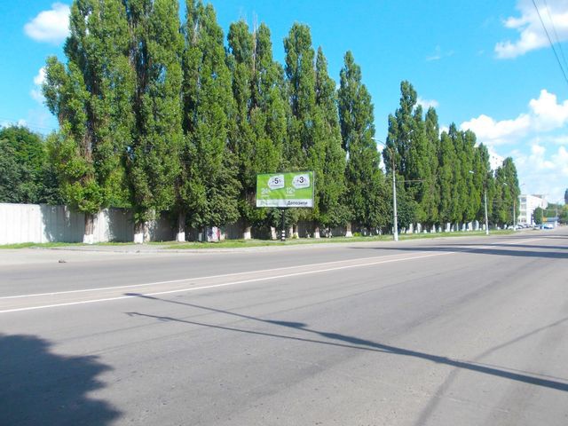 Щит 6x3,  Курський пр., (зуп. Ковпака ул.) (напроти "Екомаркет",Боулінг Клуб "БильБоу")