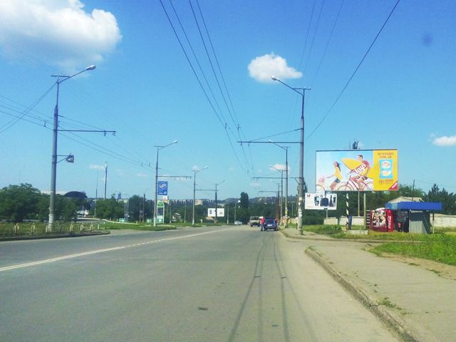 Щит 6x3,  мкр. 7-й Зарічний, Десантна вул., 1а ( АЗС "Сентоза", зуп."мкр. Зарічний")