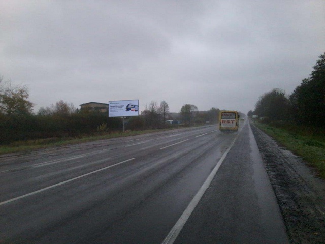 Щит 6x3,  Траса Шегині - Львів, 6 км. до Львова