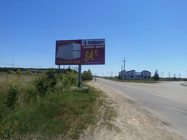 Щит 6x3,  Тывровское шоссе выезд из города (перед АЗС "ANP")