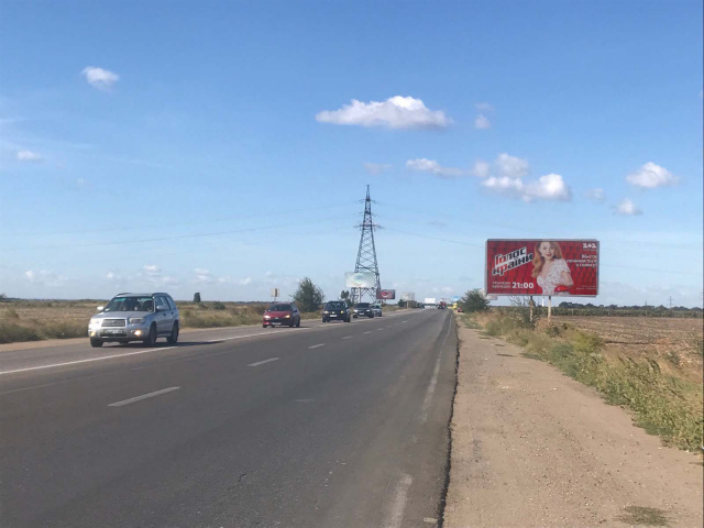 Щит 6x3,  Глушка пр., с. Лиманка, 900 м. до повороту на Черноморск, Затоку