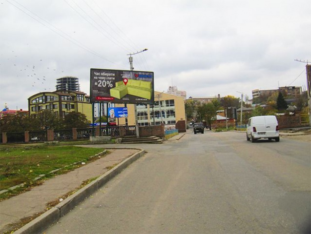 Щит 6x3,  Островського вул. - Василівський пров.(з'їзд з мосту, Premier Palace)