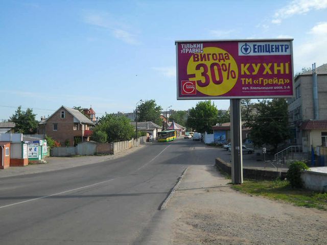 Щит 6x3,  Нечая вул. - Успенського Гліба вул., (200 м.Фабрика "Рошен", Центральний ринок) в центр