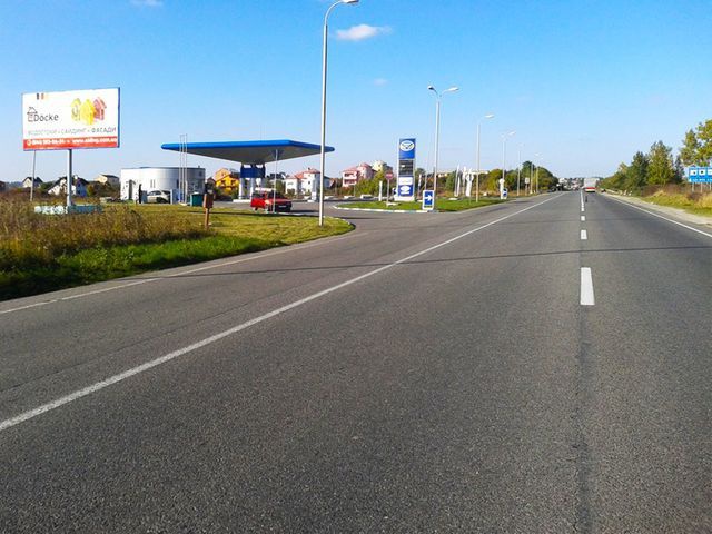 Щит 6x3,  Траса Київ-Чоп  ( об'їзна Львова), ( с. Кам'янопіль, АЗС "Укрнафта")