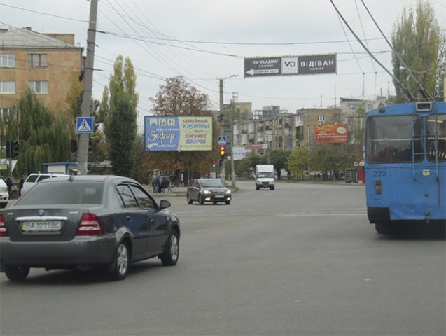 Щит 6x3,  Соборна  вул. - Глінки вул.,  ( від ТЦ "Плазма")