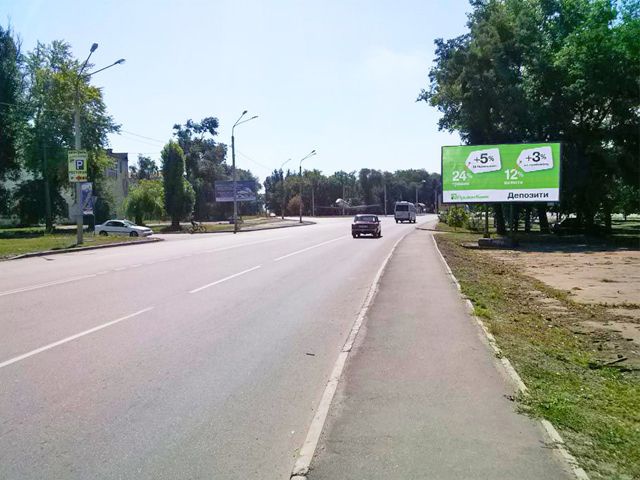 Щит 6x3,  Купріна вул., 116б, ("Смичка", ресторан "Автогриль"), до  пл. Звільнення