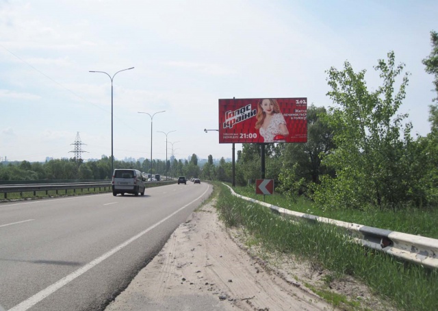 Щит 6x3,  Богатирська вул., (в'їзд  вмісто)