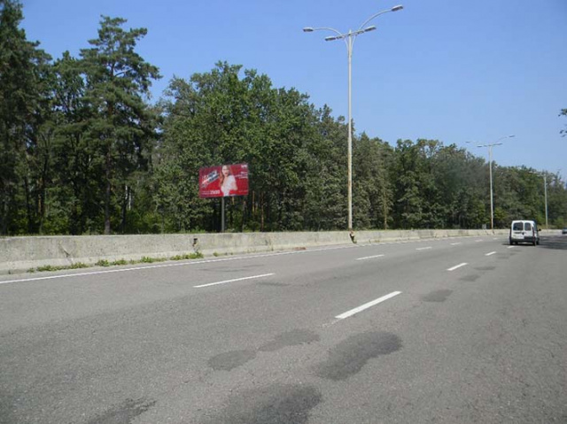 Щит 6x3,  Велика Кільцева дорога, ресторан "Колиба хаус",  на Оболонь, 1,5 км. до Минського пр-та