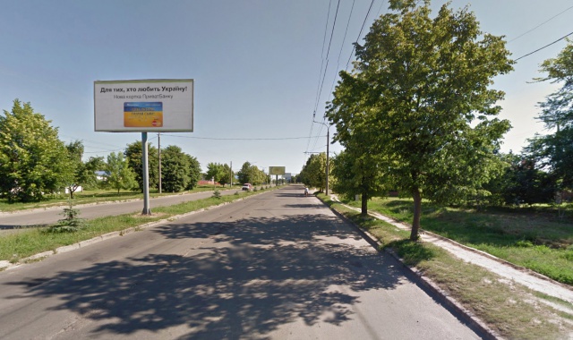 Щит 6x3,  Єршова вул.,60 (розподільча смуга)