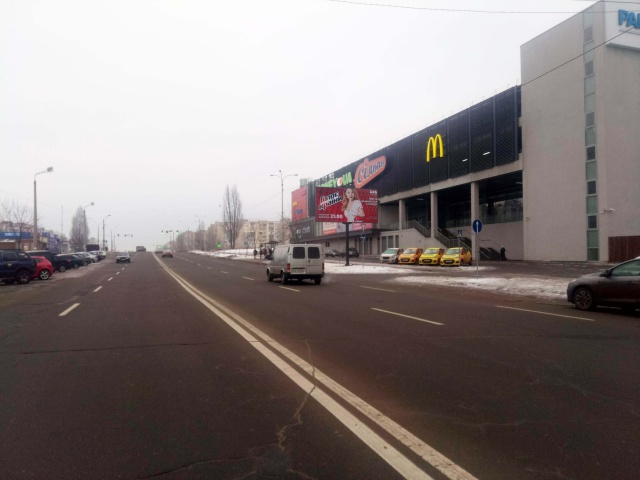Щит 6x3,  Градинська вул.,57 (напроти)  (" Район")