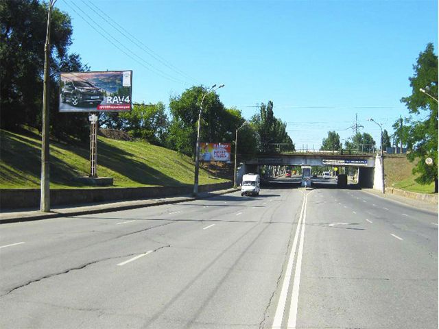 Щит 6x3,  Волгоградськая вул., путепровід,  до Поля пл.