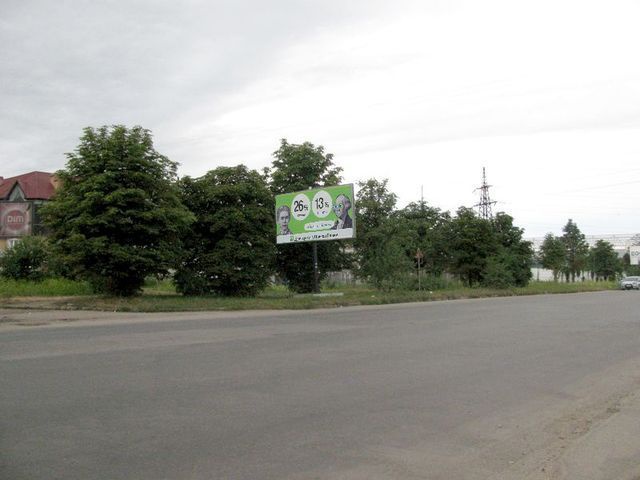 Щит 6x3,  Надрічна вул.,(напроти автосервіса, 200 м. до супермаркету "Торба")до"Concert Hall Platinum"