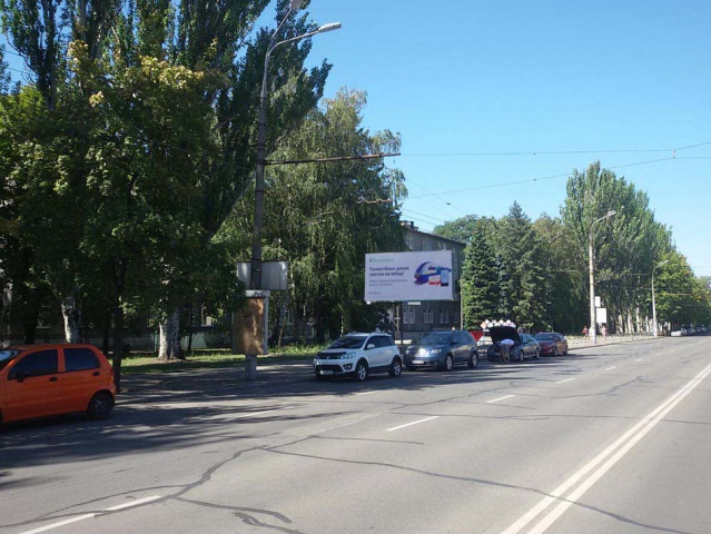 Щит 6x3,  Гагаріна пр. - пед. університет, від автовокзалу
