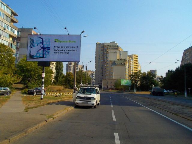 Щит 6x3,  Славгородская ул., 3/5 - 65м. до Юрия Шевелева ул.