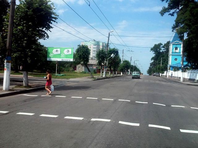 Щит 6x3,  Победы пр., 89 (200м до Приват Банка, Новая Почта)