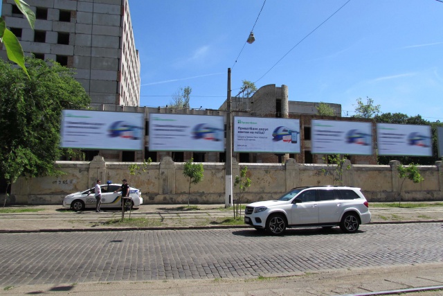 Щит 6x3,  Французский бул., 33 (напротив "Сильпо) №5