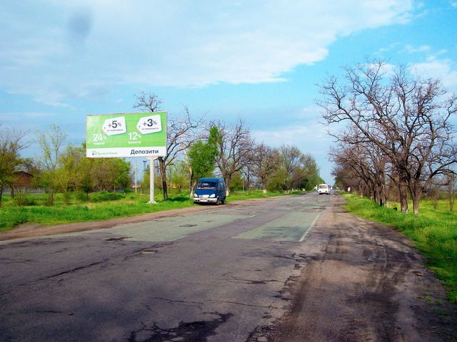 Щит 6x3,  Херсонская ул., р-н автодрома
